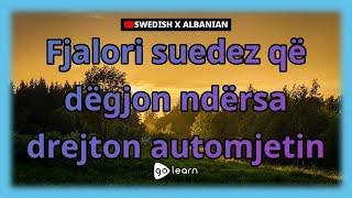 Fjalori suedez që dëgjon ndërsa drejton automjetin  Golearn