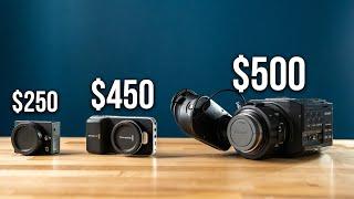 Best Budget Cinema Camera Under $500  Head To Head Comparison