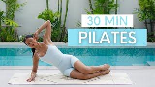 30 MIN FULL BODY WORKOUT  At-Home Pilates No Equipment
