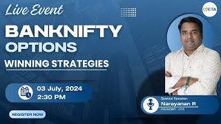 Banknifty Options - Winning Strategies  Tamil Webinar  Free Training Session