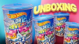 Hot Wheels Color Reveal Unboxing  Uncovering the Ultimate Toy Treasures  Opening  Kids World