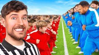 100 Kids Vs 100 Adults For $500000