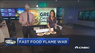 Guy Adami settles the score on the Fast Money Chicken Challenge