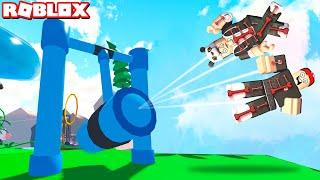 Tokmak Vurdu Tüm Kemikler Gitti - Panda ile Roblox Ragdoll Mania