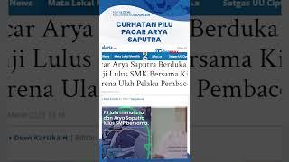 CURHATAN PILU Kekasih Arya Saputra Korban Pembacokan di Bogor Masa Aku Lulus SMK Sendirian?