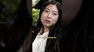 Awkwafina replies on weird interview #Shorts