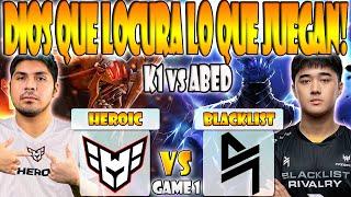 HEROIC VS BLACKLIST BO2GAME 1K1 HECTOR SCOFIELD 4NALOG VS ABED NATSUMI-RIYADH MASTERS 2024-DOTA