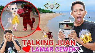 DRONE MENANGKAP NAMPAK TALKING JUAN PAC4RAN SAMA CEWEK? LUCU BANGET  Mikael TubeHD