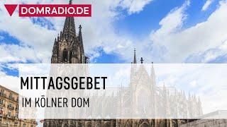 Mittagsgebet im Kölner Dom am 23.05.2024