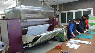 Process of Printing and Making Football Jerseys. Koreas Football Jersey Mass Production Factory