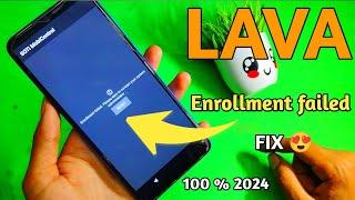 lava Z3 enrollment failed fix new mathad  up government mobile enrollment failed fix without pc