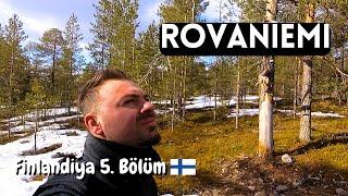 ROVANIEMI - Ounasvaara  Karla Kaplı Ormanda Yürüyüş ️ FİNLANDİYA 5.BÖLÜM  