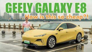 Geely Galaxy E8 The EV Price War Is Heating Up