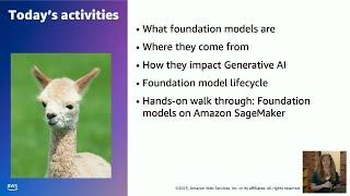 Generative AI Foundations on AWS  Part 1 Introduction to foundation models