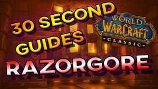 Razorgore the Untamed - 30 second guide - Blackwing Lair