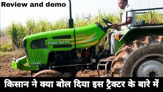 Indofarm 3055 nv review and demo video#viral#punjabtractor#