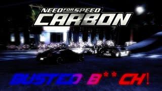NFS Carbon - BUSTED scenes from the side