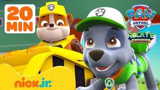 PAW Patrols Rockys Garage Compilation w Rubble #3  Nick Jr.