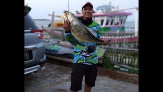 Pesta strike mancing di atas kapal  #Mancing  #subang