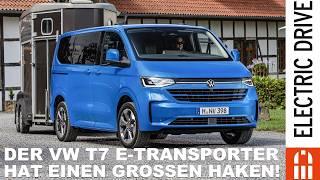 2024 VW T7 e-Caravelle Elektro 9-Sitzer mit 210 kW und einem großen Haken  Electric Drive News