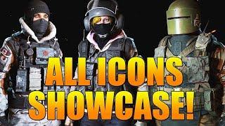 ALL ICON CHARACTERS SHOWCASE  ALL ICON CHARACTERS UNLOCKED IN GHOST RECON WILDLANDS