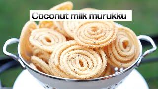 Coconut milk murukku   Thengai Paal Murukku Recipe #murukkurecipe #murukkurecipes #festivalrecipes