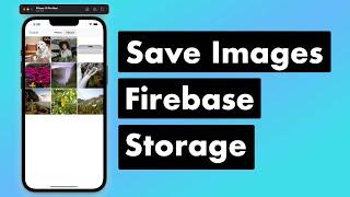 SwiftUI Firebase Chat 03 Save Images to Firebase Storage