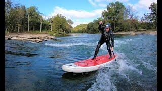 River Surfing Arkansas  Siloam Springs Kayak Park