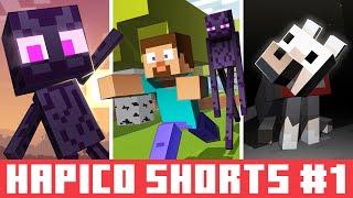 Hapico Minecraft Animated Shorts #1  Minecraft Animation Compilation