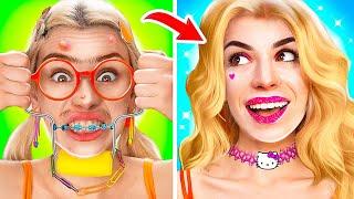 Vom Nerd zur Schönheit Extremes MakeOver mit Gadgets von TikTok