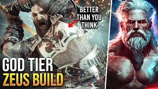 This Zeus Build is INSANE.. God of War Ragnarok Best Build & Armor New Game Plus