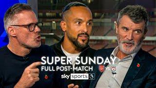 FULL Super Sunday post-match debate analysis & reaction  Arsenal 2-2 Liverpool