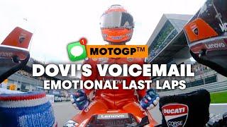 Emotional Last Lap MotoGP Voicemails From Doviziosos Cousin