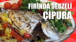 FIRINDA SEBZELİ ÇİPURA - Anne İşi Nefis Tarif