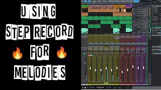 Using “Step Record” For Dope Melodies In Presonus Studio One