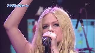 Avril Lavigne - Girlfriend & Rock N Roll Live - Dec 1 2013 Japanese TV