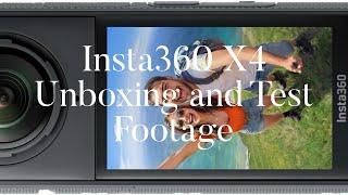 Insta360 X4 Unboxing and Test Footage