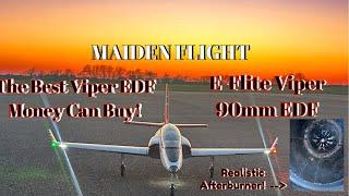 *Maiden Flight* - E-Flite Viper 90mm EDF Jet - The Best Foam Jet?