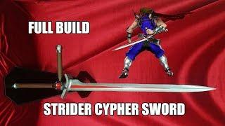 CAPCOM Strider Hiryus Cypher sword full build