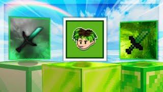 Top 3 BEST Green Texture Packs for Bedwars FPS BOOST 1.8.9