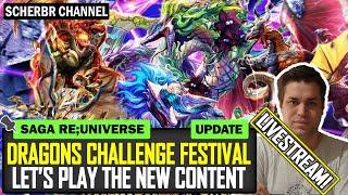Dragons Challenge Festival Lets Play The New Content Livestream - Romancing SaGa reUniverSe