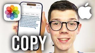 How To Copy Text From Image On iPhone - Full Guide