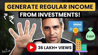 Make regular income from your investments  Investing for beginners  Ankur Warikoo Hindi