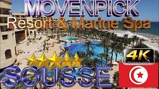 4K MOVENPICK RESORT MARINE SPA 2024 SOUSSE BEACH CITY HOTEL TUNISIA