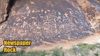 Newspaper Rock petroglyphs