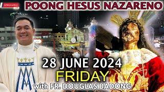 Quiapo Church Live Mass Today - 28 June 2024 FRIDAY with Fr. Douglas  Badong