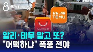 알리·테무 말고 또 온다고?…어떡하냐 폭풍 전야  SBS 8뉴스