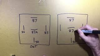 How to Build a Double Pull Double Throw DPDT Relay From Standard 5 Wire 12V Relays