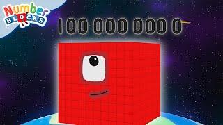 Numbers from 0 to 1000000000  Learn To Count  Numberblocks