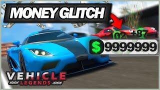 New MONEY GLITCH METHOD in Roblox Vehicle Legends